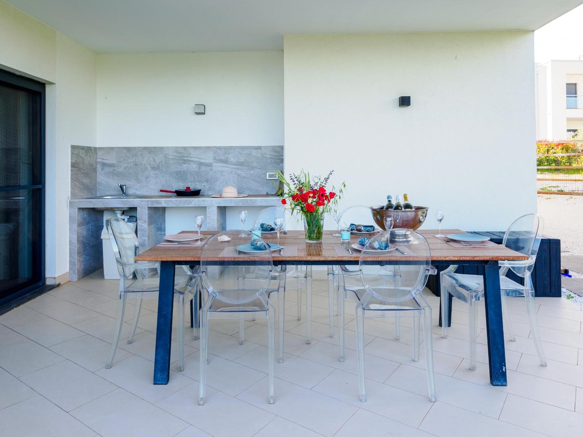 Sea View Villa Sun Sea & Fire Krnica Luaran gambar